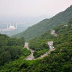 margalla hill from where beauty of islamabad can be seen